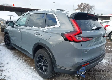 2025 Honda Cr-V Hybrid Sport-L из США, поврежденный, VIN 7FARS6H84SE080250